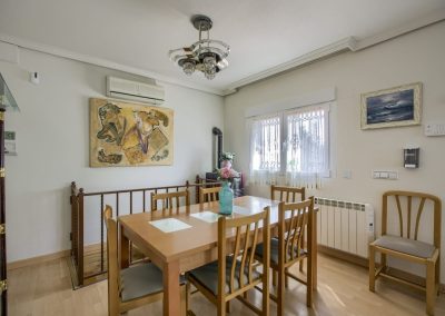 Salón comedor en Casa Rural Higueras